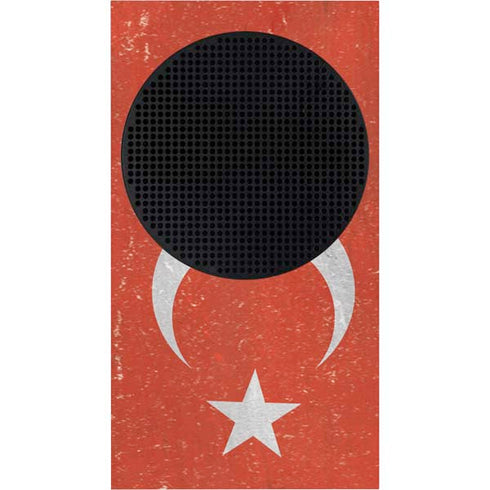 Turkish Flag Distressed Xbox Series S Bundle Skin
